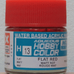 Aqueous Flat Red (H13)