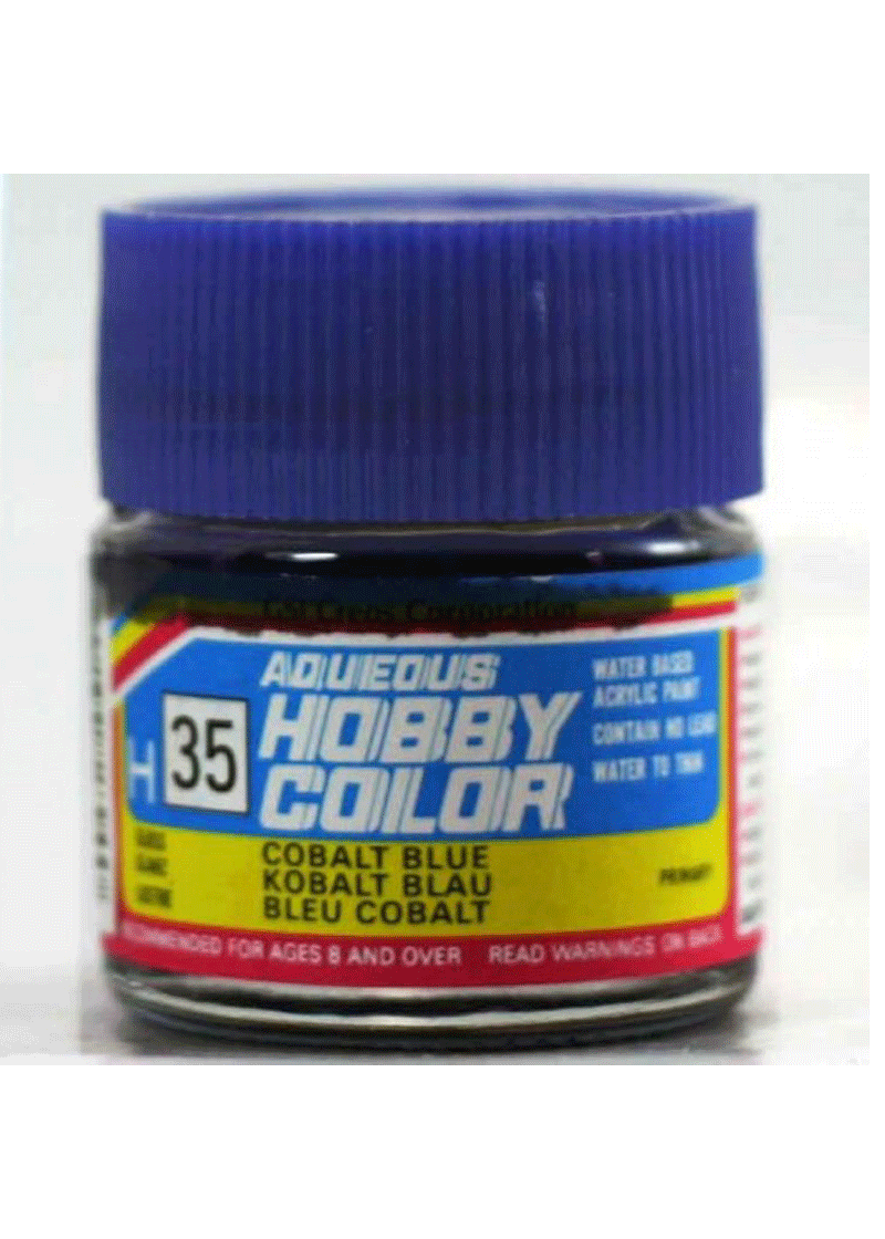 Mr Hobby Aqueous Cobalt Blue H35