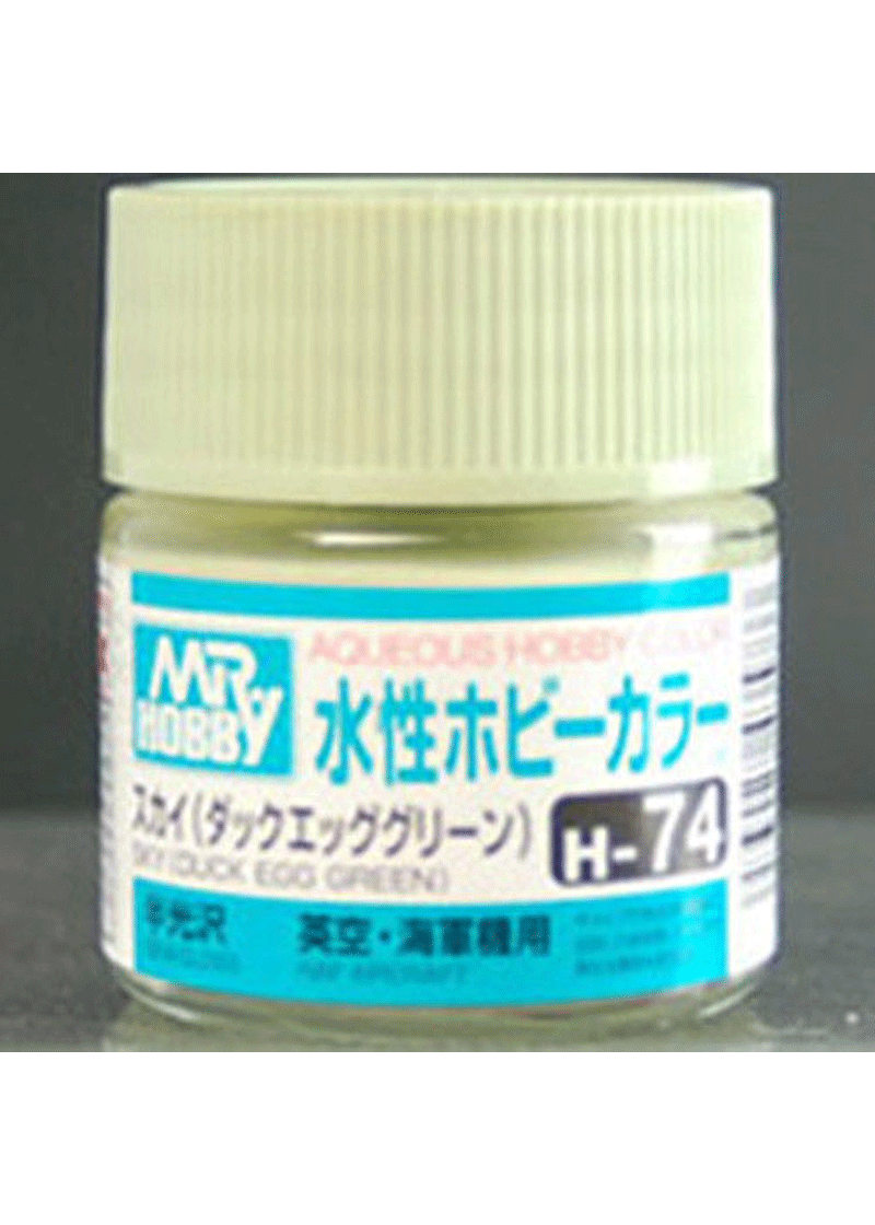 Mr Hobby Aqueous Sky Duck Egg Green H74