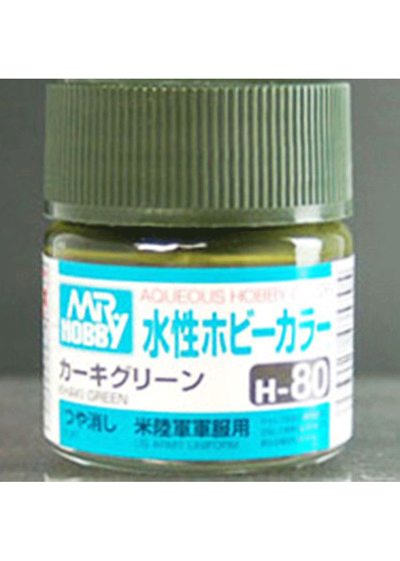 Mr Hobby Aqueous Khaki Green H80