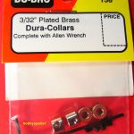 DuBro 3/32" Dura Collar #138 (4pcs)