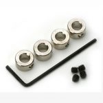 Dubro 141 - Dura-Collars 3/16" (4)