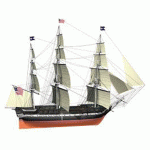 Billing Boats USS Constitution Wooden Ship Kit
