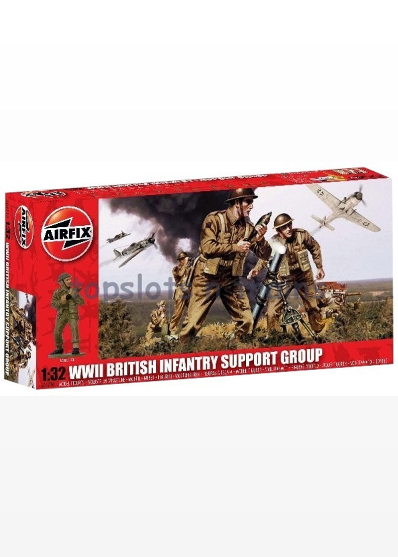 Airfix - Nr. A04710 - 1:32 WWII British Infantry Support Group