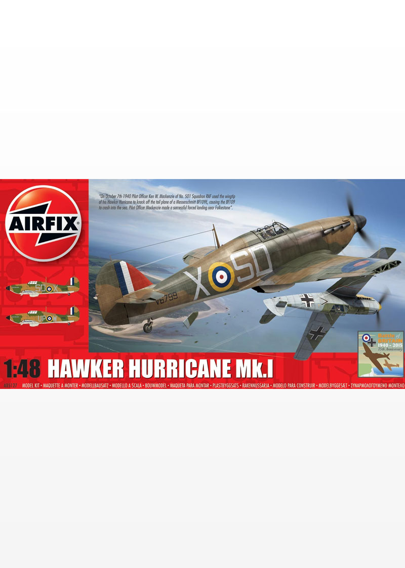 Airfix - Nr. A05127 - 1:48 Hawker Hurricane Mk.I