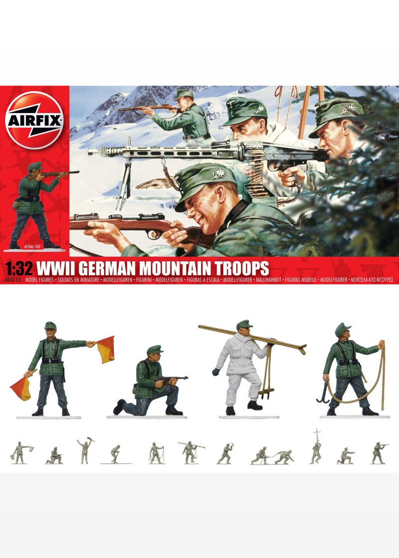 Airfix - Nr. A04713 - 1:32 WWII German Mountain Troops