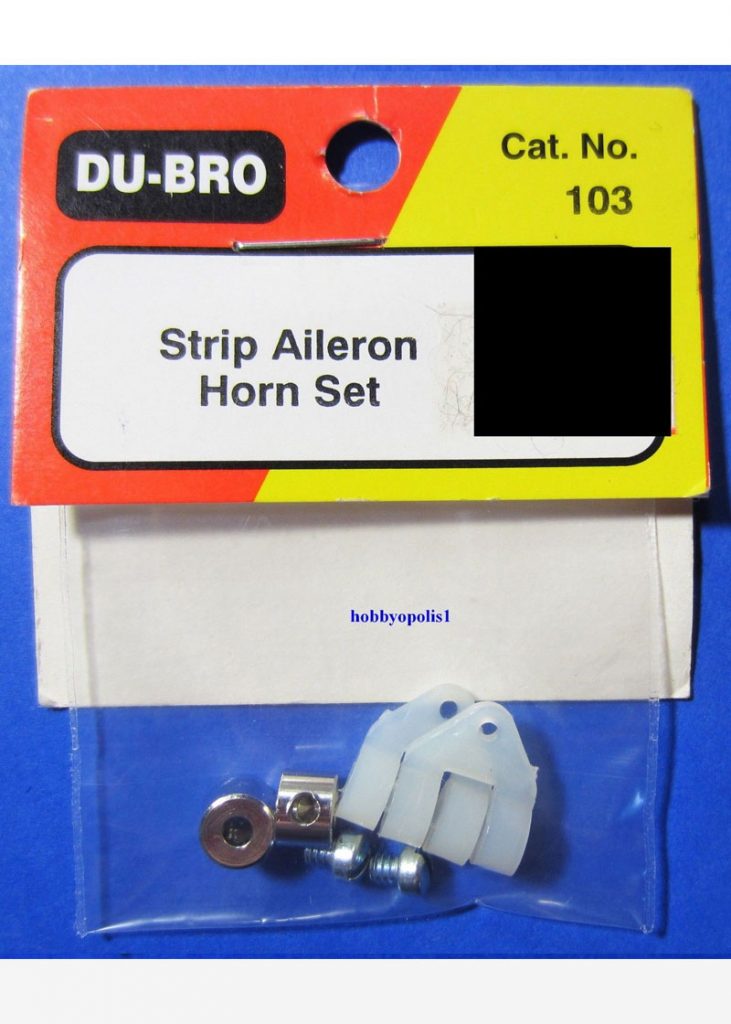 DU-BRO E/Z Adjust Nylon Horn Bracket (4-Pack) – DU-BRO RC