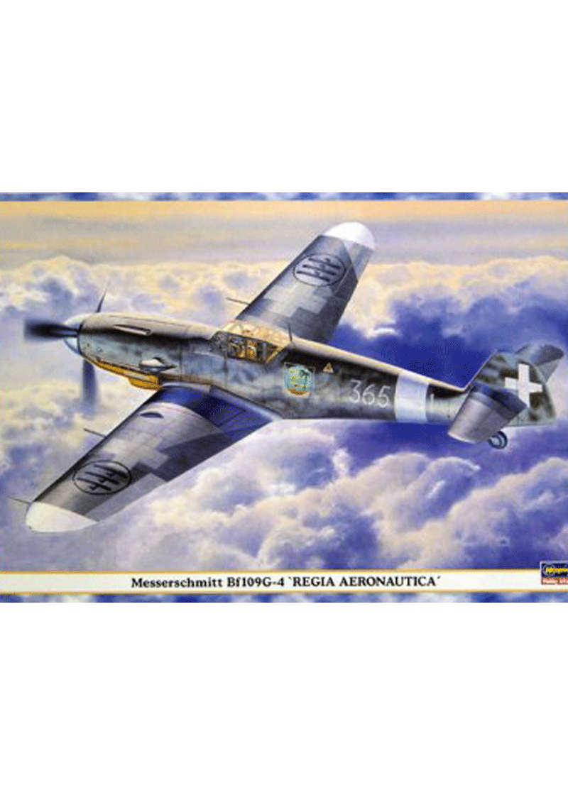 Hasegawa Messerschmitt Bf109G-4 Regia Aeronautica
