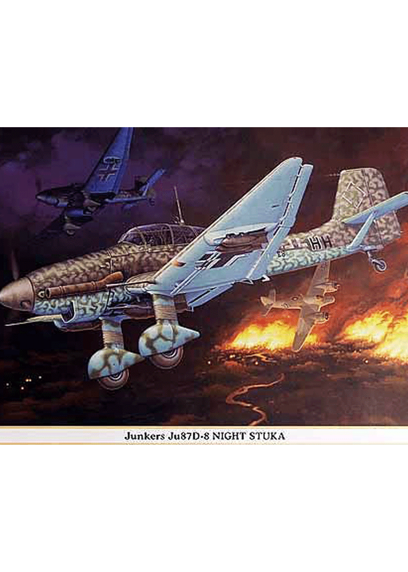 Hasegawa Junkers Ju 87D-8 'Night Stuka'