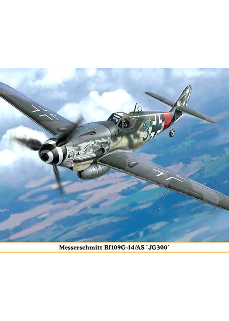 Hasegawa Messerschmitt Bf109G-14/AS JG300