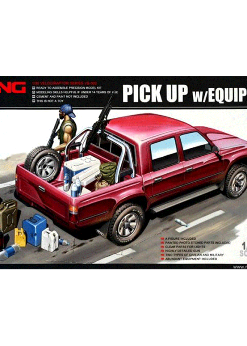 Meng Pick Up w/equipment