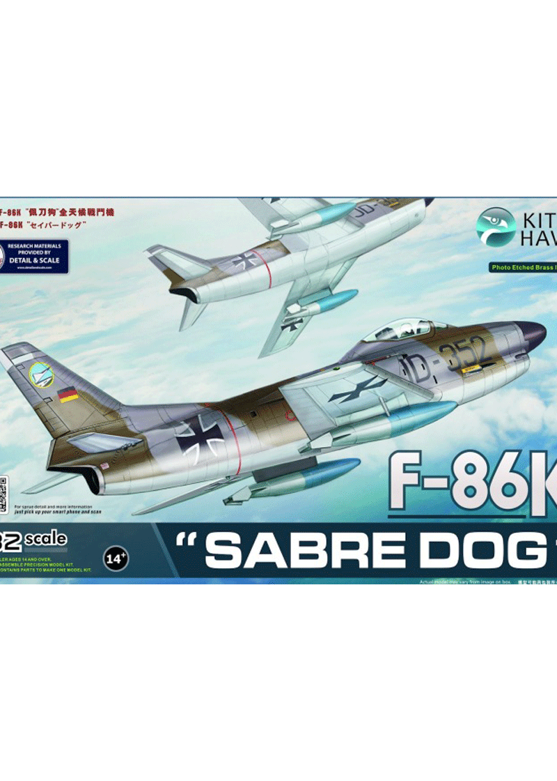 Kitty Hawk F-86K "Sabre Dog" Export Interceptor