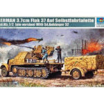Trumpeter German 3,7cm Flak 37 auf Selbstfahrlafette (Sd.Kfz.7/2 late version) With Sd.Anhänger 52
