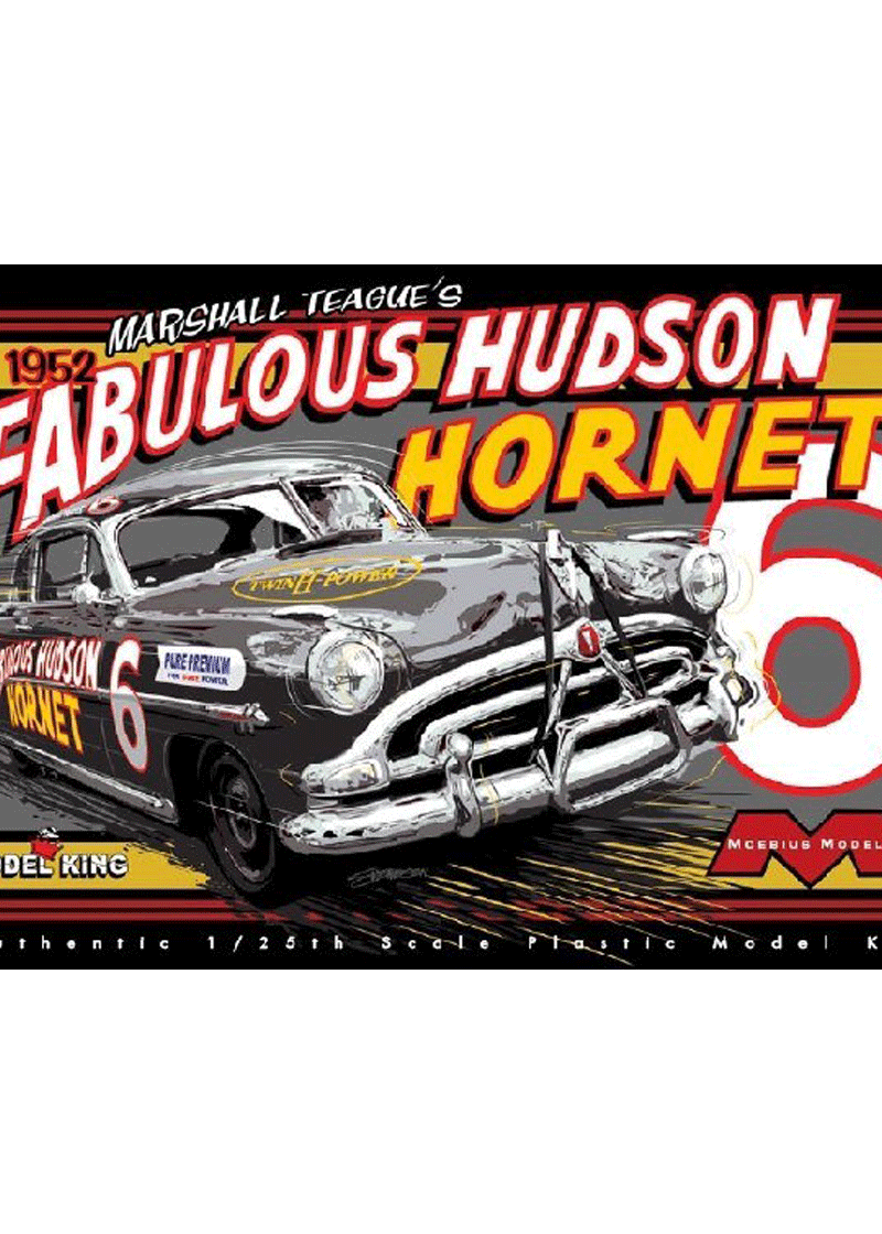 Moebius 1952 Marshall Teague's "Fabulous" Hudson Hornet Racer