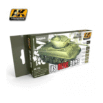 AK Interactive Olive Drab Modulation Set