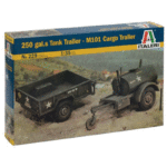 Italeri 250 gal.s Tank Trailer - M101 Cargo Trailer