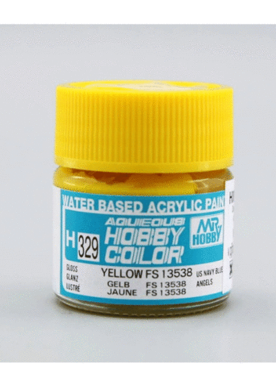Mr Hobby Aqueous Hobby Colour - H329 Yellow FS13538 (10ml)