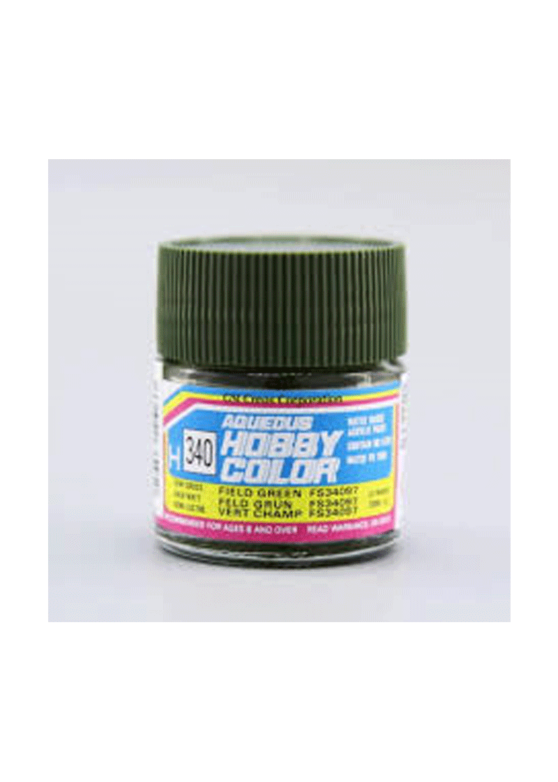 Mr Hobby Aqueous Hobby Colour - H340 Field Green FS34097 (10ml)