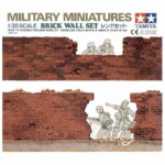 Tamiya Brick Wall Set