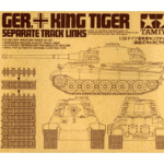 Tamiya German King Tiger Separate Track Links