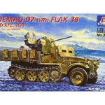 Italeri Demag D7 with FLAK 38 Sd.Kfz.10/5