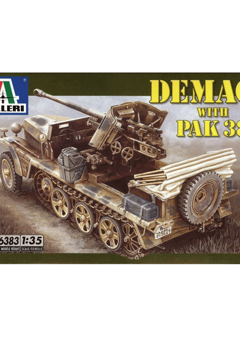 Italeri Demag with PaK 38
