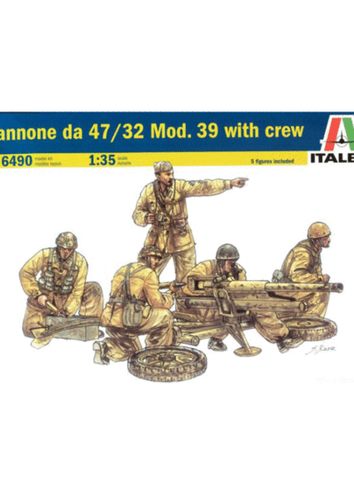 Italeri Cannone da 47/32 Mod. 39 with crew