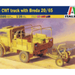 Italeri 15 CWT truck with Breda 20/65
