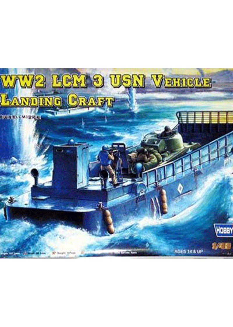 Hobby Boss WW2 LCM 3 USN Vehicle Landing Craft