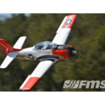 FMS T-28D Trojan V4 1400mm Red PNP