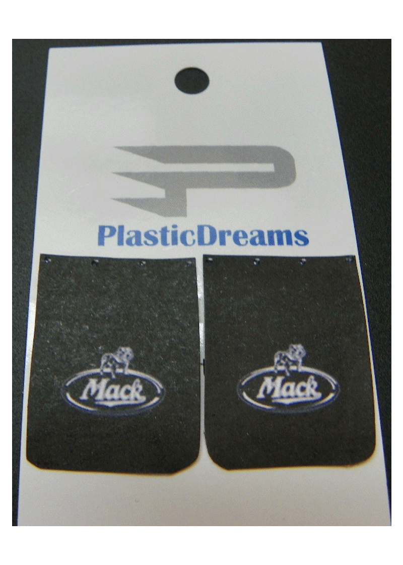 Plastic Dreams PTD 1005 Mack Truck Mud Flap Set