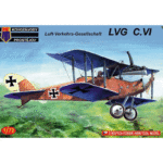 KP Kovozávody Prostejov Luft-Verkehrs-Gesellschaft LVG C.VI Decals Germany WWI