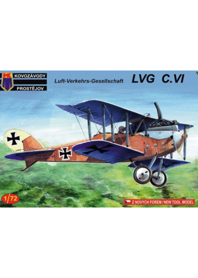 KP Kovozávody Prostejov Luft-Verkehrs-Gesellschaft LVG C.VI Decals Germany WWI