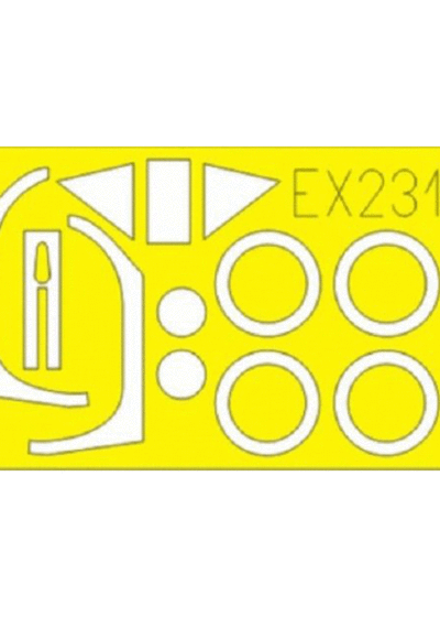 Eduard Paint Mask EX231 1/48 Focke-Wulf Fw 190A-5/Fw 190A-8 Hasegawa