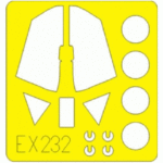 Eduard Paint Mask EX232 1/48 Focke-Wulf Fw 190A-4 Hasegawa