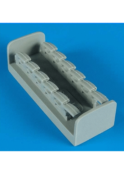 Quickboost Messerschmitt Bf 109E exhaust 1/32