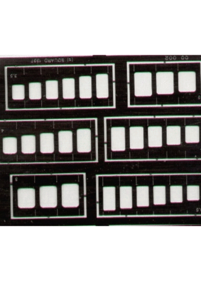 Eduard Oblongs & square stencils