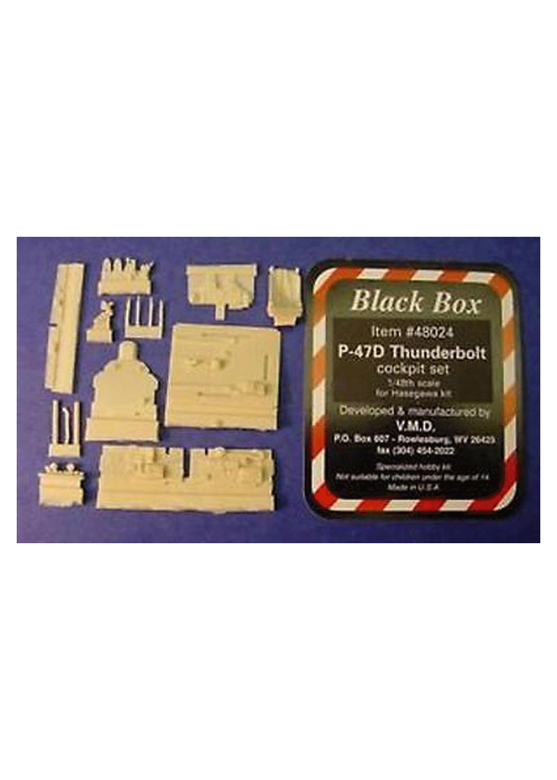 Black Box #48024 1/48 P-47D Thunderbolt Cockpit Set