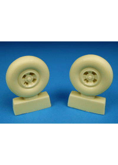 Barracuda Cast Spitfire 4-Slot Mainwheels