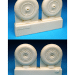 Barracuda Cast Bf 109G-10 and Bf 109K-4 Mainwheels