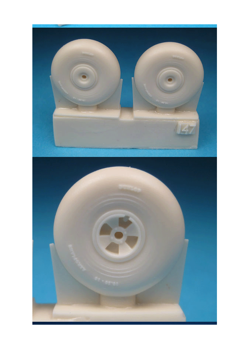 Barracuda Cast Westland Whirlwind Mainwheels