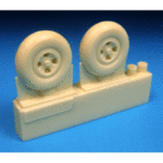 Barracuda Cast Spitfire Four Slot Mainwheels