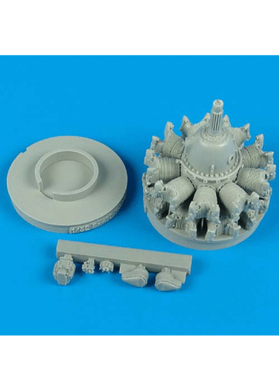 Quickboost 1/32 P-47D Thunderbolt engine
