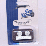 True Detail Bf 109 G6 Thru G10 Resin Wheels, Smooth Tread