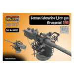 Eduard Brassin German Submarine 8,8cm gun