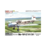AZM Bucker Bu 181 / Bu 281 / Bu 381. Decals Czechoslovak service