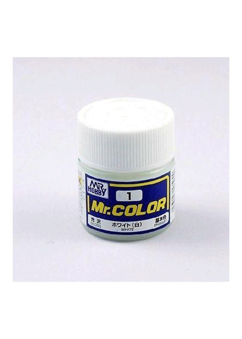 Mr.Hobby Mr.Color Gunze Paint Lacquer C1 White
