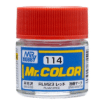 Mr. Hobby #C114 Mr. Color Paint [semi-gloss] RLM23 Red