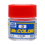 Mr. Color Acylic Paint C3 Gloss Red 10ml