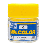 Mr Hobby Mr. Color C4 Yellow 10ml Lacquer